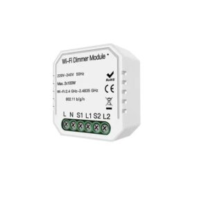 Dimmer Modular Inteligente WIFI de Dos Salidas